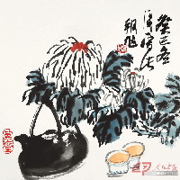 陶令遗韵 50×50cm