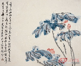 《别样红》 38×45cm 2012年