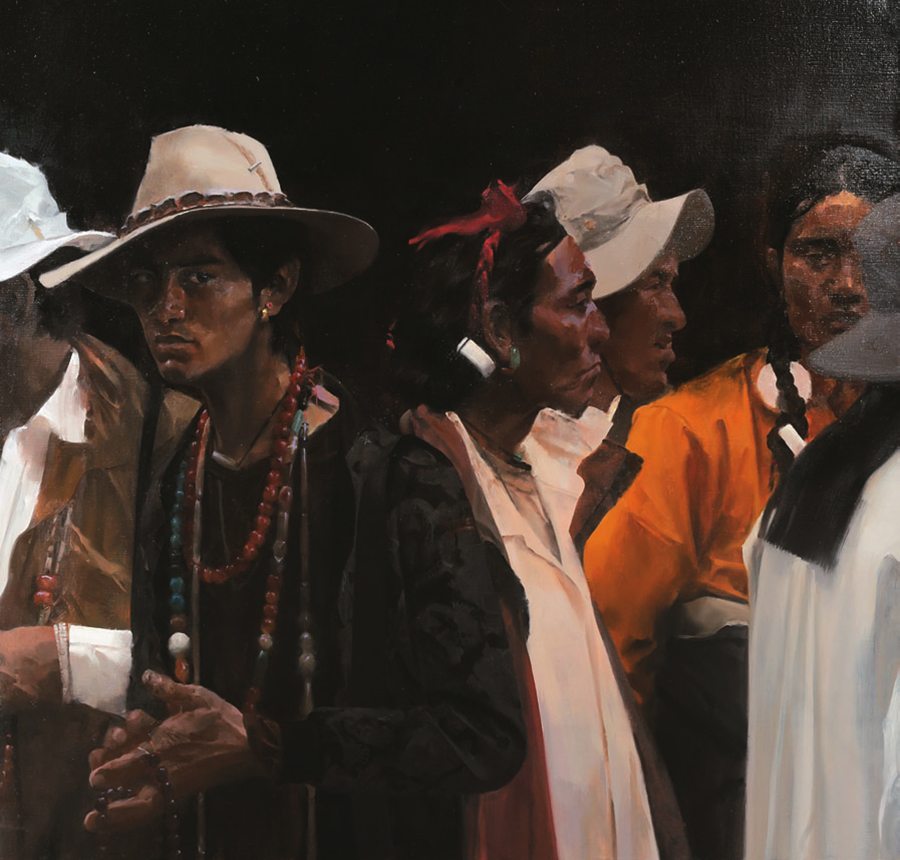 杨洋《新西藏》，2016,116×120cm，油画，布面，国家艺术基金青年艺术创作人才（美术类）滚动资助作品.jpg