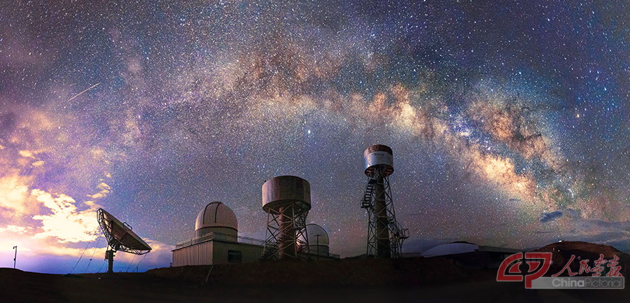 银河拱桥 北半球最佳星空观测地——阿里天文台_1.jpg