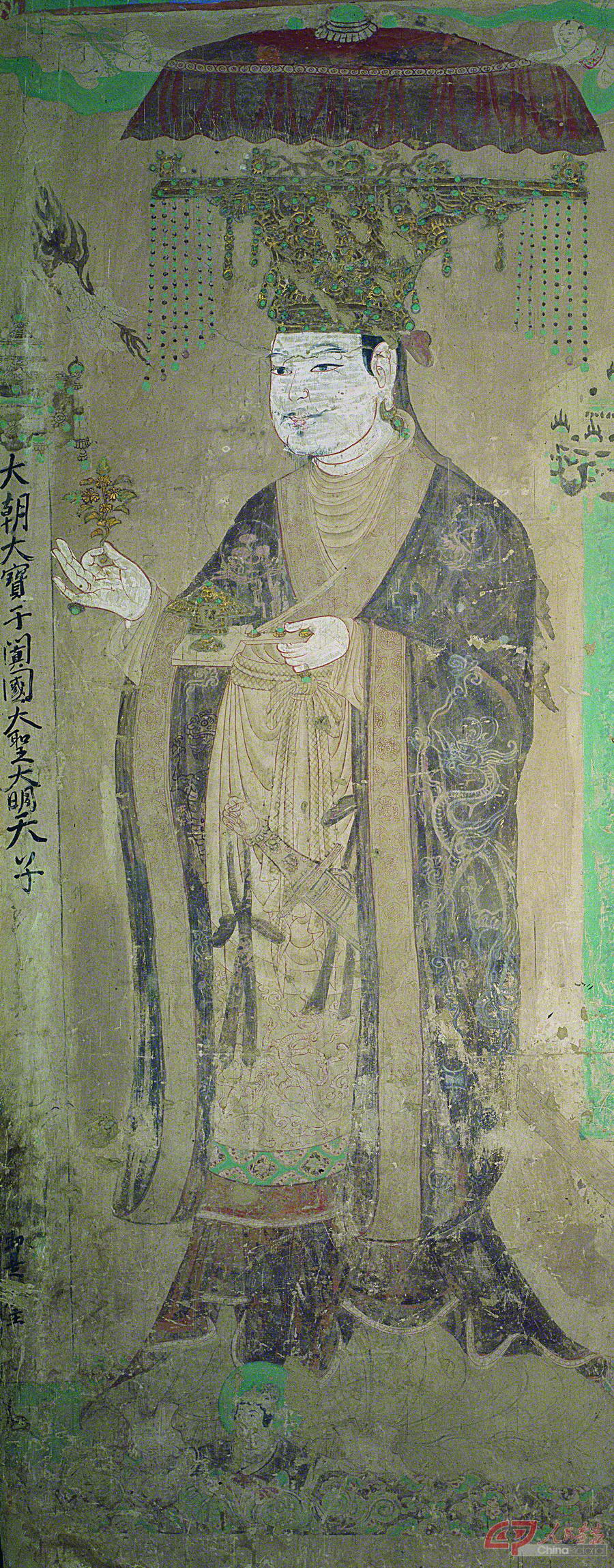 8、莫高窟第98窟-东壁南侧-于阗国王-五代-孙志军摄影_1.jpg