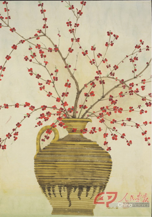 27、常沙娜，固安小红果，1998，65.5x46cm.jpg