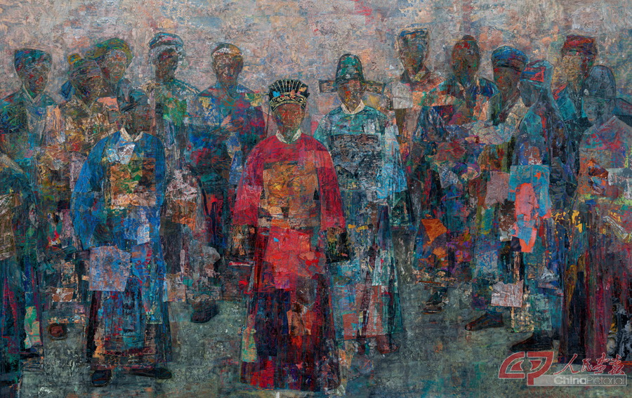 胡_伟（北京）  271 cm × 444 cm_中国画Hu Wei (Beijing)_271 cm × 444 cm.JPG