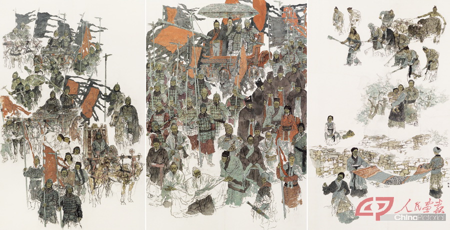 赵_奇（北京）273.5 cm × 537 cm_中国画Zhao Qi (Beijing)273.5 cm × 537 .JPG