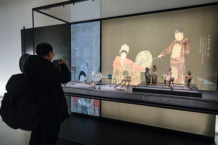 2025年3月2日，西部机场博物馆基本陈列展览（四方馆）展厅。视觉中国-供图.png